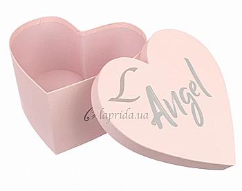 Подарункова коробка середня, серце, W5292 Подарункова коробка середня, серце, W5292