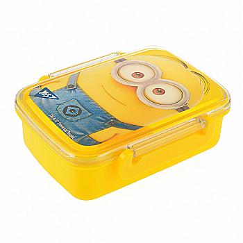 Контейнер для їжі "Minions" 420 мл, з роздільником 1 Вересня, 706846 Контейнер для їжі "Minions" 420 мл, з роздільником 1 Вересня, 706846