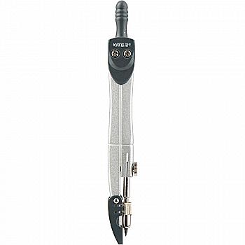 Циркуль в PVC чохлі сірий, 125 мм, K18-382-03 Циркуль в PVC чохлі сірий, 125 мм, K18-382-03