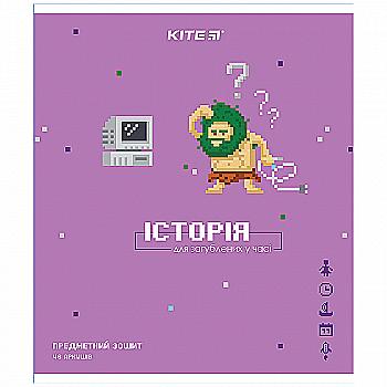 Зошит 48 кл, Предметка - Історія, гібр лак з УФ, Pixel, K21-240-12 Зошит 48 кл, Предметка - Історія, гібр лак з УФ, Pixel, K21-240-12