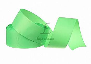 Лента репсовая 4 cм-18 м, GX-226, салатовая