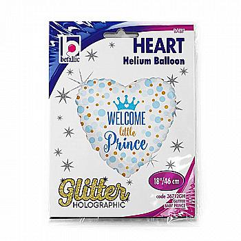 Куля повітряна 18" Корона принца "Ти народився", 3202-0319 Куля повітряна 18" Корона принца "Ти народився", 3202-0319