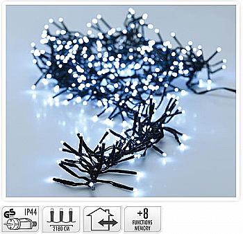 Гирлянда из LED-ламп, 3000 шт., белый свет, чёрный провод 3 м, AX9502070 Гирлянда из LED-ламп, 3000 шт., белый свет, чёрный провод 3 м, AX9502070