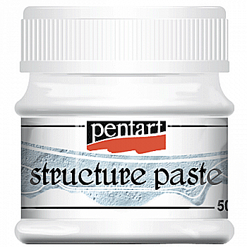 Паста структурна Біла, 50 мл, Pentart Паста структурна Біла, 50 мл, Pentart