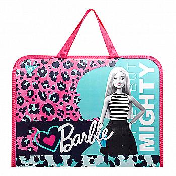 Папка-портфель на блискавці з ткан. ручками "Barbie", 491817 Yes Папка-портфель на блискавці з ткан. ручками "Barbie", 491817 Yes