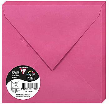 Конверт декоративный Pollen 165*165 мм (120 г), Int.pink/Инт.розовый, 5573C Конверт декоративный Pollen 165*165 мм (120 г), Int.pink/Инт.розовый, 5573C