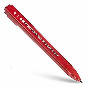 Авторучка шариковая Go 1,0 мм, красная (с биркой), Moleskine, EW8T1CF210TAG Авторучка шариковая Go 1,0 мм, красная (с биркой), Moleskine, EW8T1CF210TAG