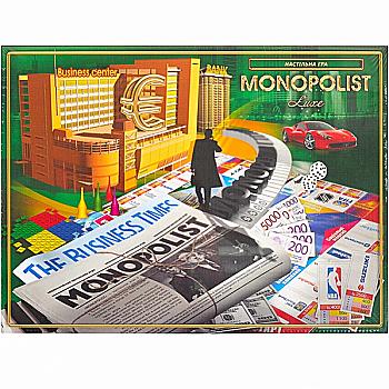 Гра настільна "Monopolist" Luxe укр (10), SP G08-UA Гра настільна "Monopolist" Luxe укр (10), SP G08-UA