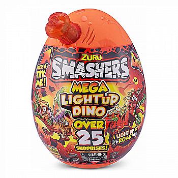 Іграшка в наборі SMASHERS Light-Up Dino Mega, з аксесуарами-А, серія 4, 7474A Zuru Іграшка в наборі SMASHERS Light-Up Dino Mega, з аксесуарами-А, серія 4, 7474A Zuru
