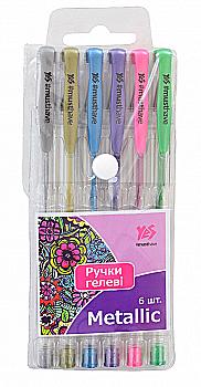 Ручка гелевая "Metallic" 6 цв., 411704 Yes Ручка гелевая "Metallic" 6 цв., 411704 Yes