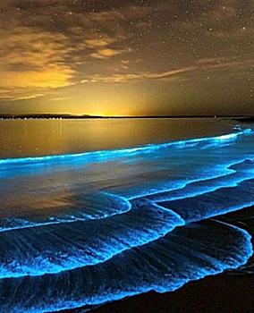 Набір з алмазною мозаїкою "Нічне сяйво моря" 30*40 см, Y0072 Набір з алмазною мозаїкою "Нічне сяйво моря" 30*40 см, Y0072