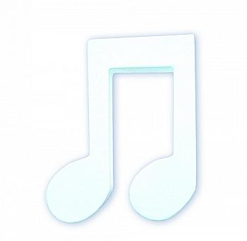 Заготівка з пап`є-маше Знак "Ноти" 1,5*8*12 см, AC779C