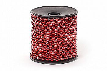 Намисто пластикове 5 мм*10 м, червоне, 147-485 Намисто пластикове 5 мм*10 м, червоне, 147-485