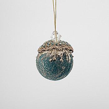 Іграшка новорічна Ніагара, Кулька, 8 см, 1801