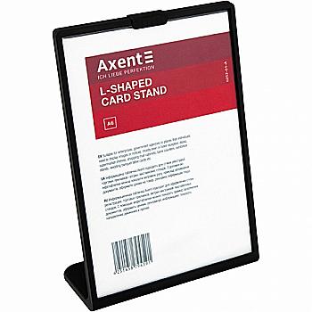 Табличка інформаційна А6 L-подібна, чорна, 6252-01-A