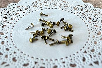 Набор брадсив бронза 9 х 5 мм, 25 шт