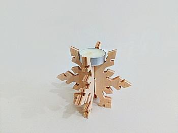 Заготовка деревянная Подсвечник, 2163