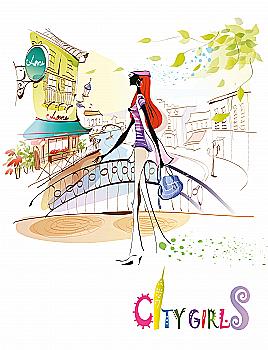 Папка А4, 20 файлів "City girls" L6007 (490722) Папка А4, 20 файлів "City girls" L6007 (490722)