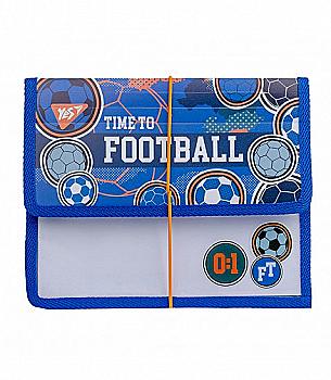 Папка для тетрадей пласт. на резинке В5 "Football", 491799 Yes Папка для тетрадей пласт. на резинке В5 "Football", 491799 Yes