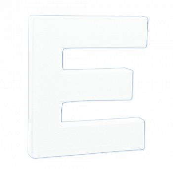 Заготовка из папье-маше Буква "E" 1,5*10,5*12 см, AC734C ТМ "Clairefontaine" Заготовка из папье-маше Буква "E" 1,5*10,5*12 см, AC734C ТМ "Clairefontaine"
