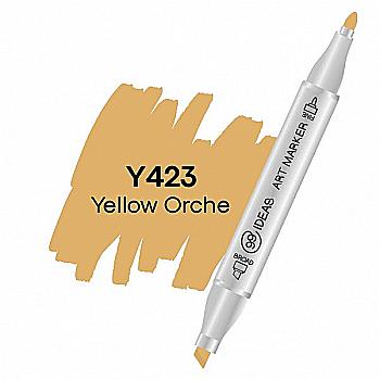 Маркер двухсторонний Yellow Orche - Желтая охра, Y423, 99IDEAS Маркер двухсторонний Yellow Orche - Желтая охра, Y423, 99IDEAS