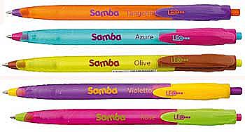 Ручка кульк/масл авт. "Samba" мікс, 411290 Ручка кульк/масл авт. "Samba" мікс, 411290