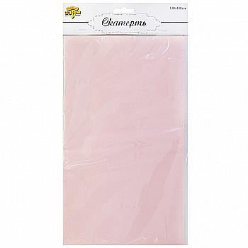 Скатертина п/е пастель рожева 130*180 см, 1502-4960
