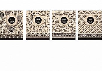 Блокнот крафт, 105*125 мм, 64 арк, кл., БК188 (3386) Блокнот крафт, 105*125 мм, 64 арк, кл., БК188 (3386)