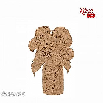 Заготовка Букет цветов 3, ДВП, 6,5*10 см, 1 шт, Rosa Talent (5) Заготовка Букет цветов 3, ДВП, 6,5*10 см, 1 шт, Rosa Talent (5)