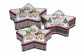 Подарункова коробка бляшана велика, 63-975