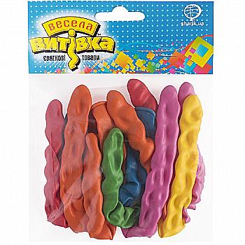 Набір кульок латексних "Спіраль" 10 од, 1111-5095