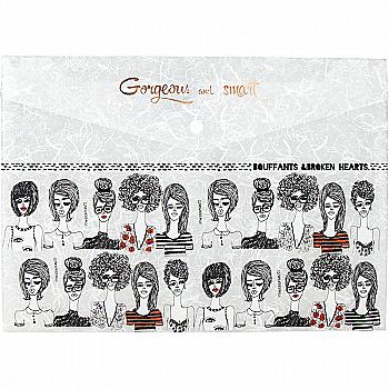 Папка на кнопці А4+, BBH 05, 1495-05-A