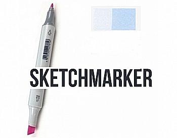 Маркер SKETCHMARKER, 2 пера: долото и тонкое, Steel Blue - Синяя сталь, SM-B64 Маркер SKETCHMARKER, 2 пера: долото и тонкое, Steel Blue - Синяя сталь, SM-B64