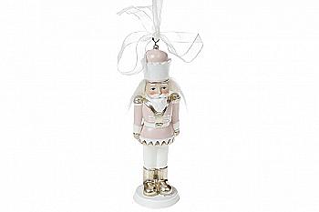 Фігурка підвісна "Лускунчик" 12 см, рожевий, 890-152 Фігурка підвісна "Лускунчик" 12 см, рожевий, 890-152