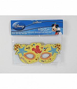Маска бумажная Микки карнавал 6 ед, 3501-0044