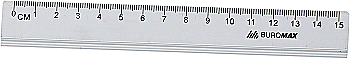 Линейка алюминиевая 15 см, серебро ВМ 5800-15