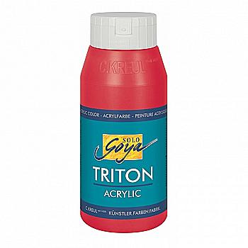 Краска акриловая глянцевая "Solo Goya" Triton 20 мл, кармин, KR-17305R Краска акриловая глянцевая "Solo Goya" Triton 20 мл, кармин, KR-17305R