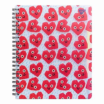 Зошит А4/100 кл. YES пласт.обкл. Happy, 681722