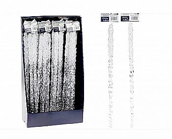 Новорічна прикраса Бурулька 40 см (дисплей в боксі), DP-X40 Новорічна прикраса Бурулька 40 см (дисплей в боксі), DP-X40