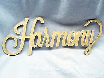 Заготовка Слово "Harmony", 0703