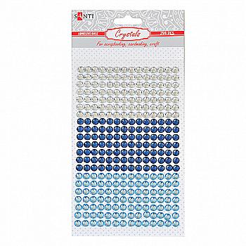 Набір страз самоклеючих "Shades of blue", 742527 Набір страз самоклеючих "Shades of blue", 742527