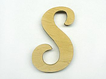 Заготовка Буква "S", 1398s