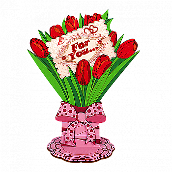 Набор для вышивания бисером с фигурной рамкой, FLG-012