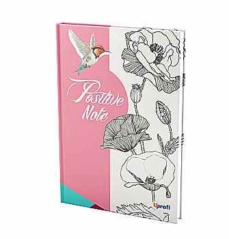 Блокнот B6 "Positive Note", pink, 50513, TM Profiplan  Блокнот B6 "Positive Note", pink, 50513, TM Profiplan