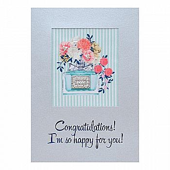 Набір для вишивання листівка "Парфум №3", ЛБ-011, ТМ "ВДВ"