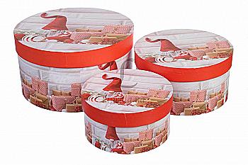 Подарочная коробка сер, 7-1908-492