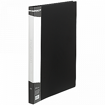 Папка А4 с боковым прижимом черная BM.3401-01 Папка А4 с боковым прижимом черная BM.3401-01