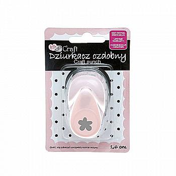 Фігурний дирокол 1,6 см Квітка 3, JCDZ-105B-S9 DpCraft Фігурний дирокол 1,6 см Квітка 3, JCDZ-105B-S9 DpCraft