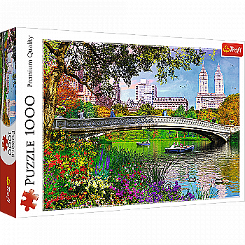 Пазл "1000" - Домінік Девісон. Центральний парк, Нью-Йорк, Trefl, 10467 Пазл "1000" - Домінік Девісон. Центральний парк, Нью-Йорк, Trefl, 10467