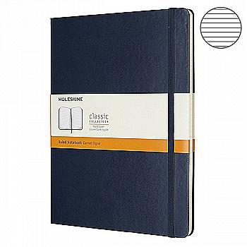 Записник Сапфір великий лінійка, Moleskine Classic, QP090B20 Записник Сапфір великий лінійка, Moleskine Classic, QP090B20